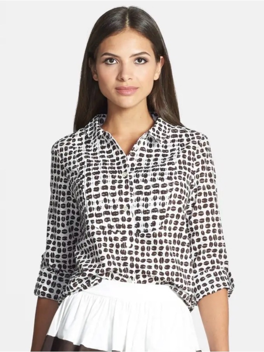 Kate Spade New York “Coffee Bean” Shirt
